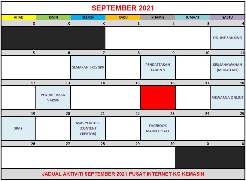 SEPTEMBER 2021
